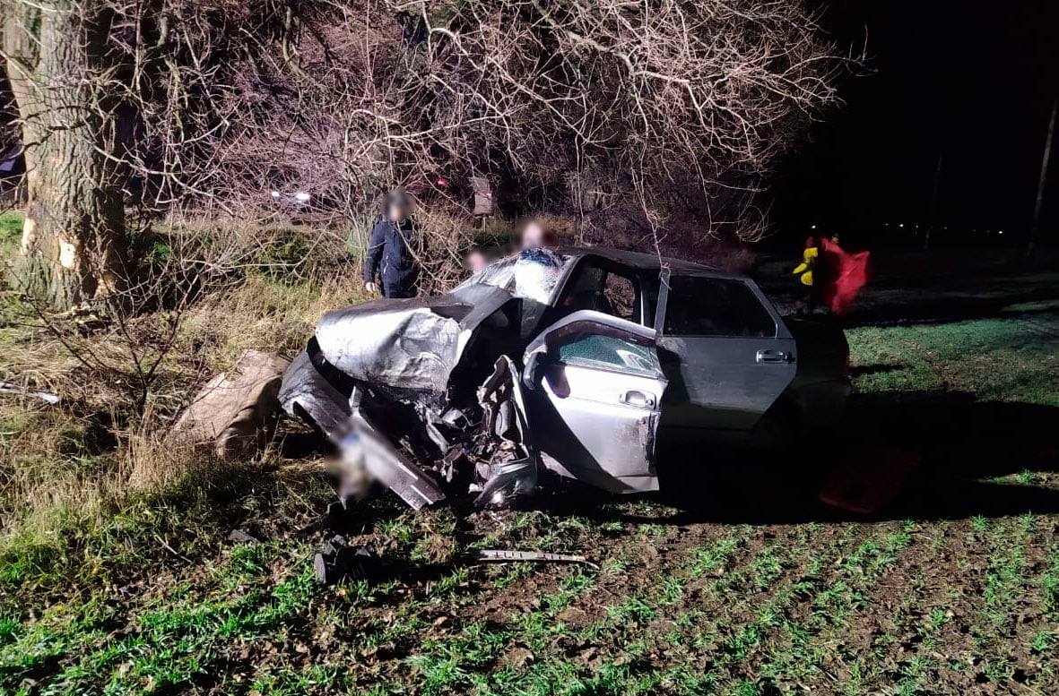 У смертельній ДТП на Херсонщині загинули двоє людей, один травмований