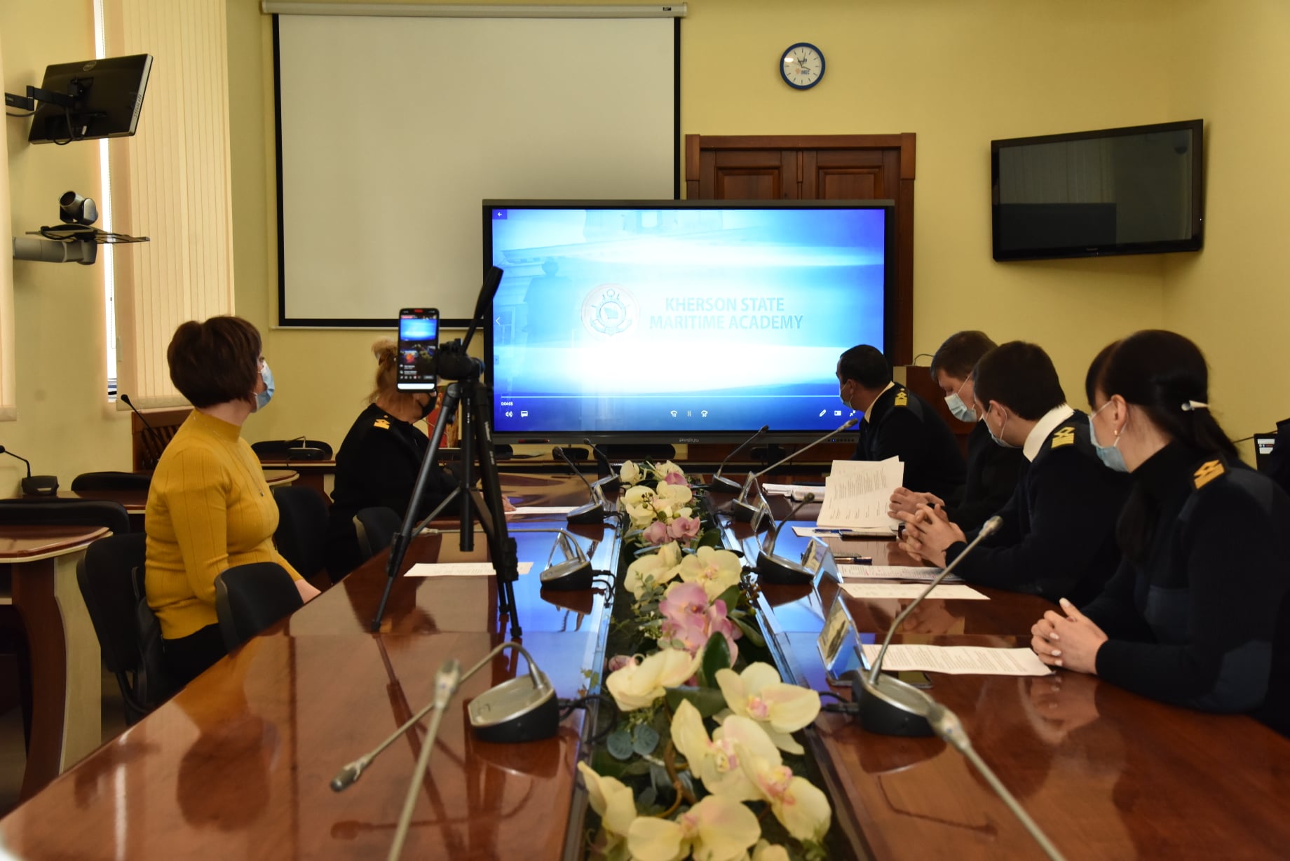 У Херсонській морській академії в онлайн-режимі відбувся День відкритих дверей