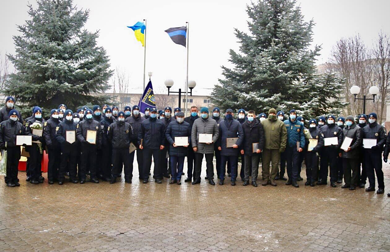 Патрульній поліції Херсонщини виповнилося 5 років: поліцейські отримали подяки