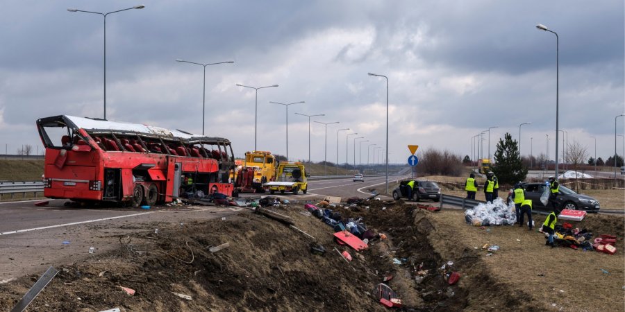 Херсонцев в числе погибших пассажиров автобуса Познань-Херсон нет