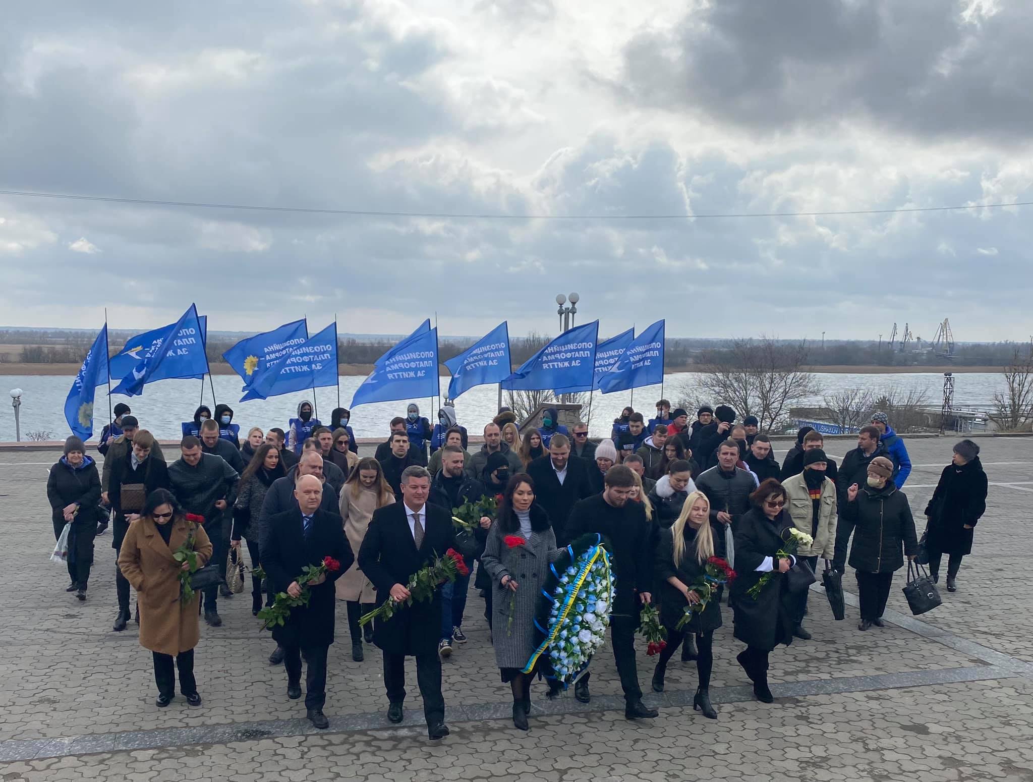 В Херсоне почтили память героев, освобождавших город от нацистских оккупантов