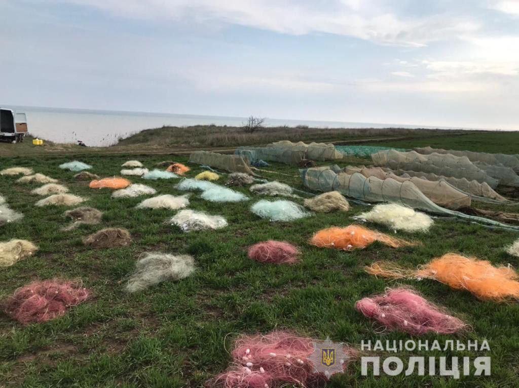 Водна поліція Херсонщини попередила браконьєрський вилов червонокнижних видів риб на суму понад 1 млн гривень