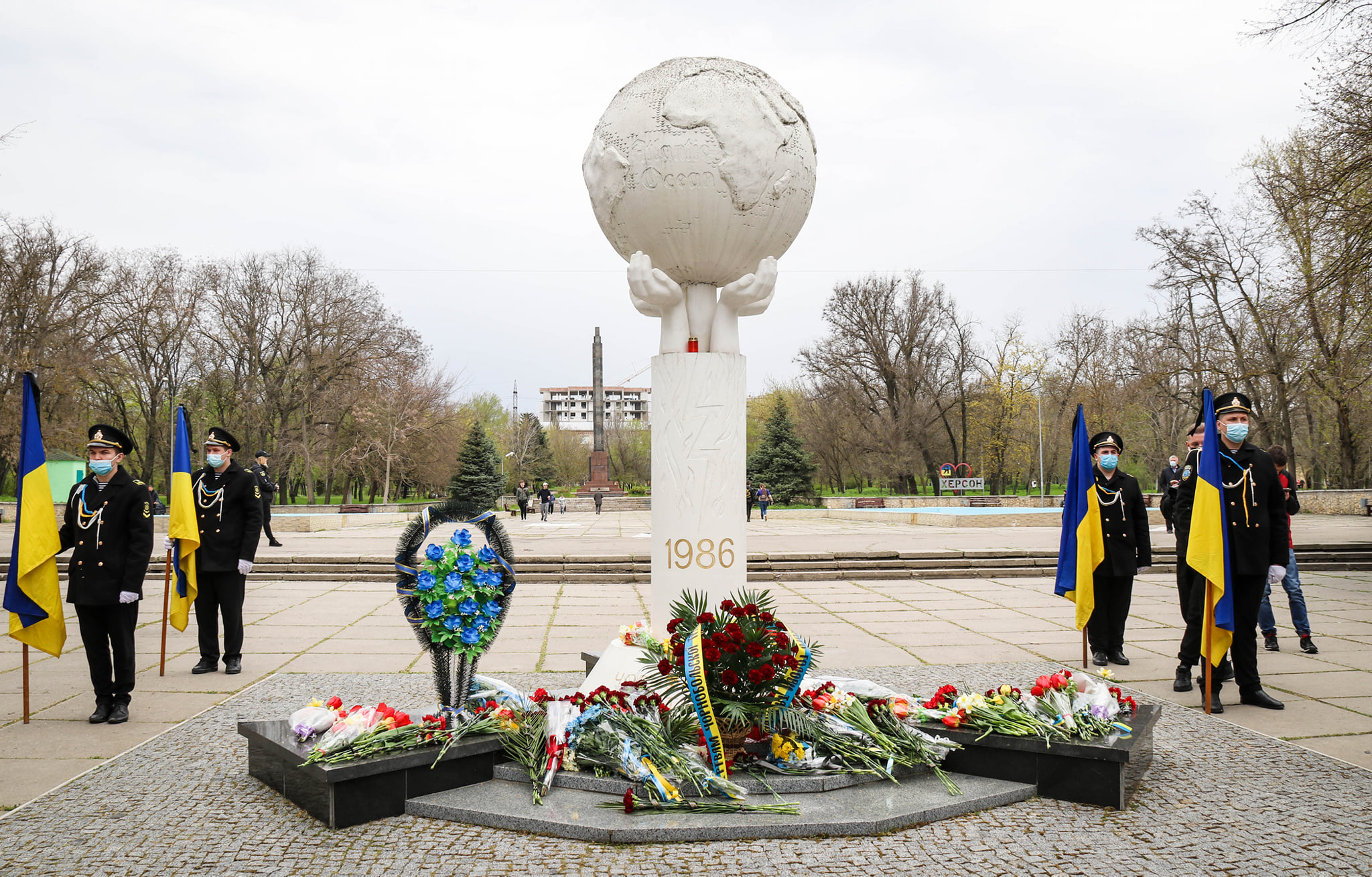 Херсонщина пам’ятає: в області вшанували ліквідаторів аварії на Чорнобильській АЕС