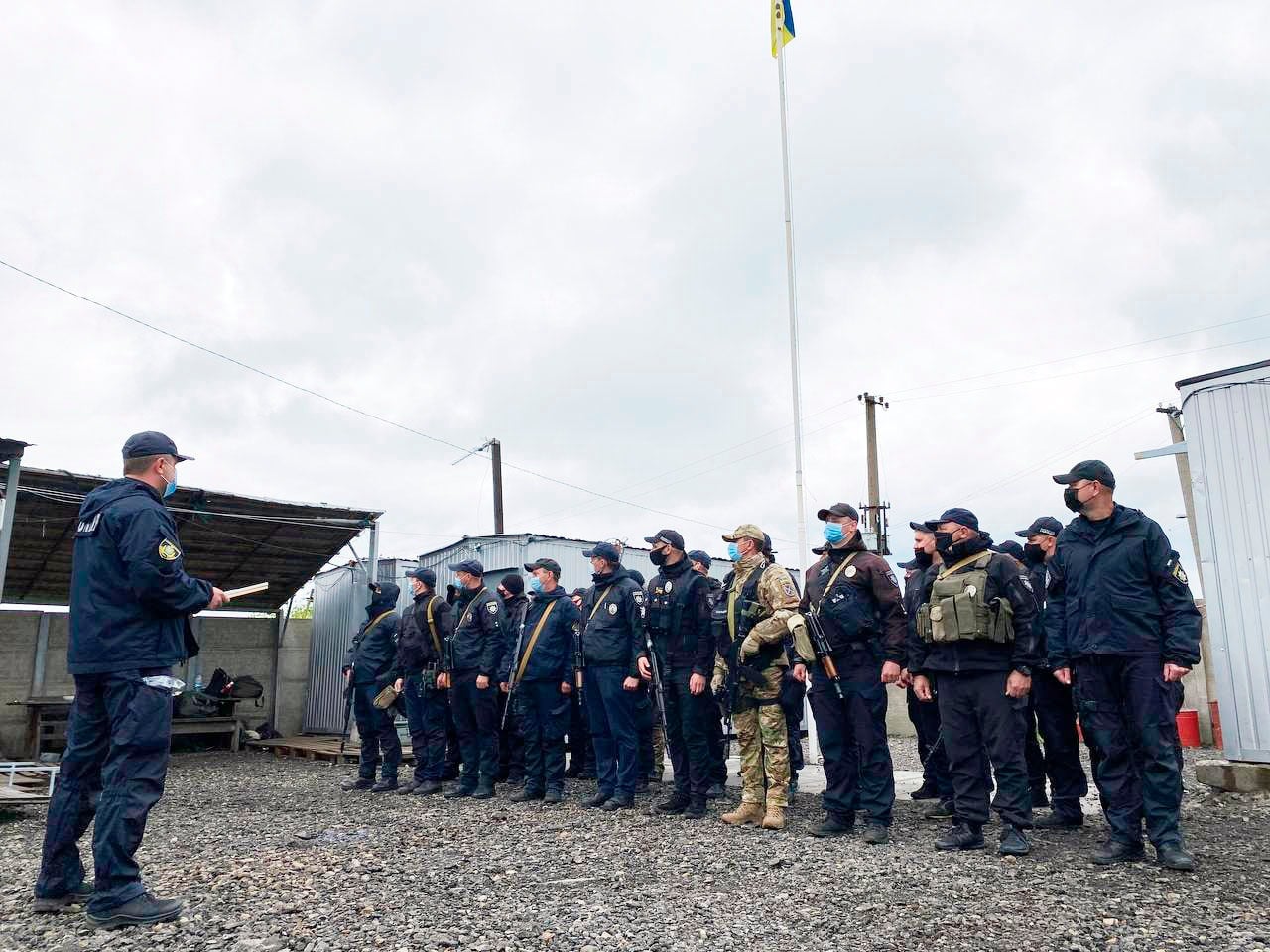 Бійців зведеного загону поліції Херсонщини відзначило Командування