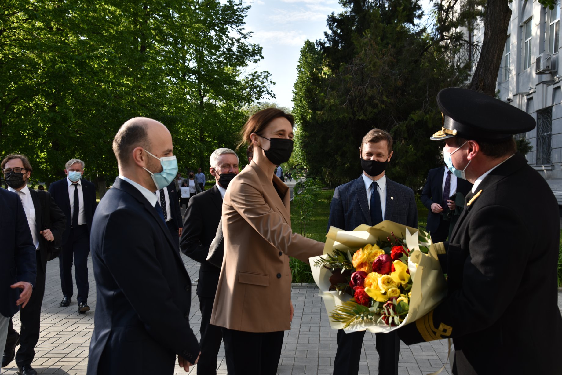 Спікерка Сейму Литовської Республіки відвідала Херсонську морську академію, - ФОТО