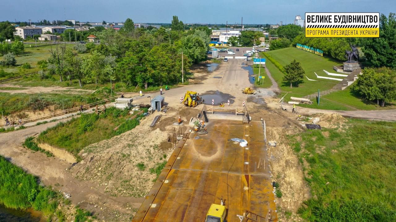 Восени на Херсонщині завершиться реконструкція мосту через Північно-Кримський канал