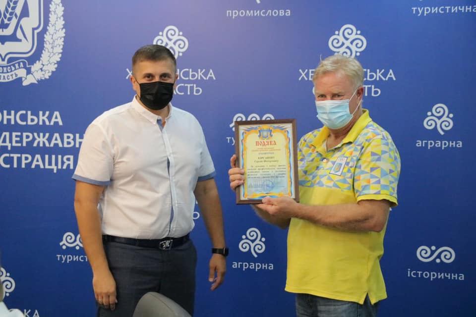 Тренери Херсонщини отримали подяки за вагомий внесок у розвиток фізичної культури і спорту області