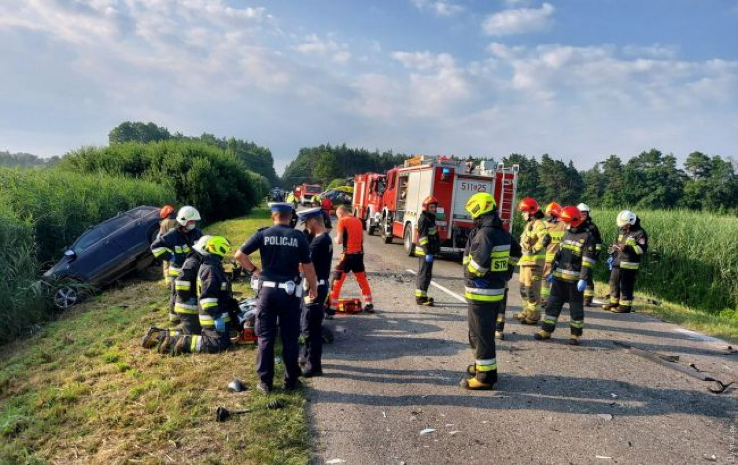 Автобус с херсонцами попал в ДТП в Польше, есть погибший