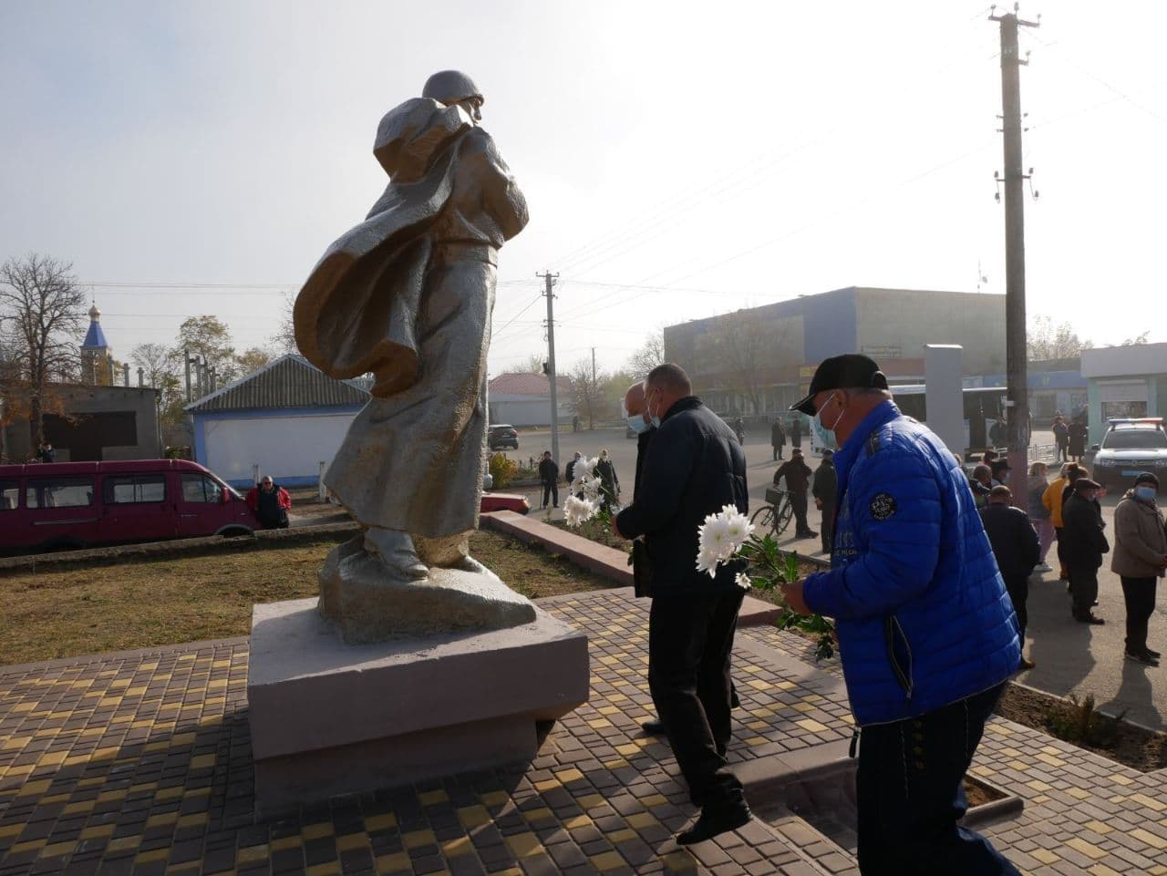 В Казачьих Лагерях на Херсонщине отметили 77-годовщину освобождения Украины от нацистских оккупантов