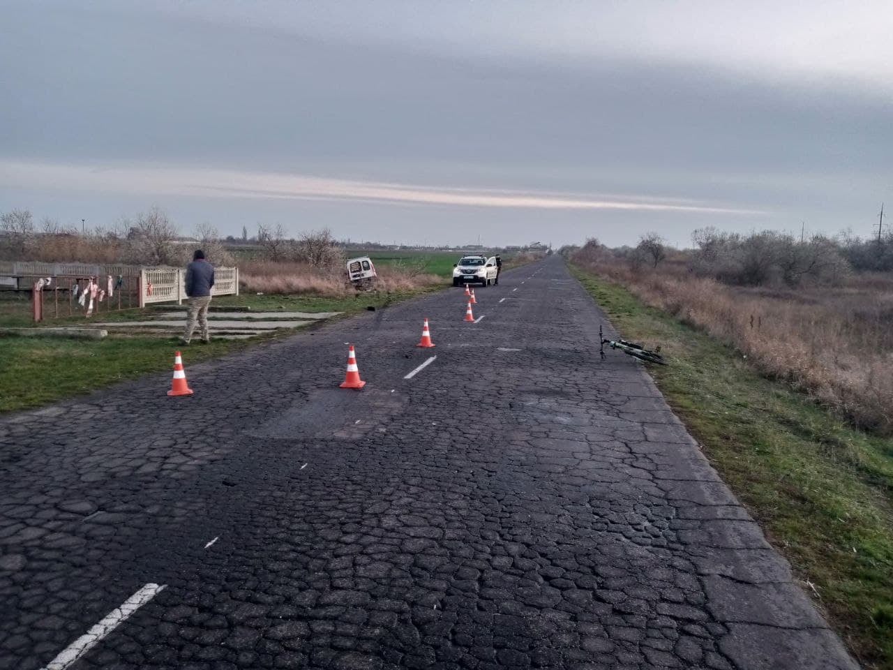 На Херсонщині водій Рено збив 12-річного велосипедиста