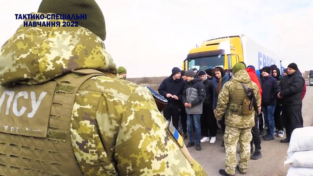 На Херсонщині прикордонники провели тактико-спеціальні навчання, - ВІДЕО