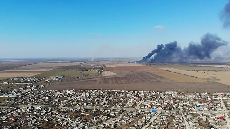 В аеропорту Херсона ЗСУ знищили ворожі гелікоптери, - ФОТО