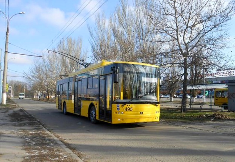 У Херсоні на маршрути вийшло 20 тролейбусів