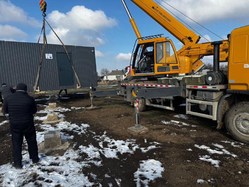 У Дар'ївській громаді облаштовують модульне містечко