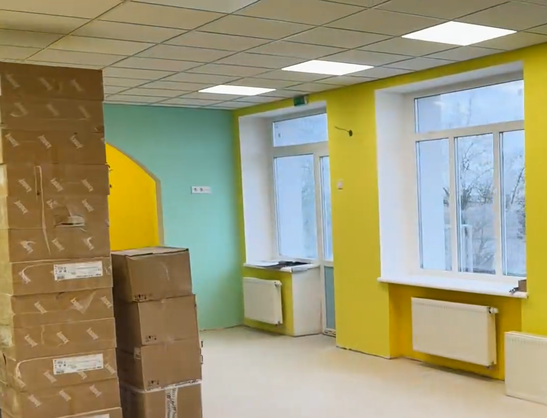 У Великій Олександрівці завершується відновлення дитячого садка У Великій Олександрівці завершується відновлення дитячого садка
