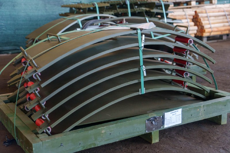 Бійцям на Херсонському напрямку передали фортифікаційні конструкції