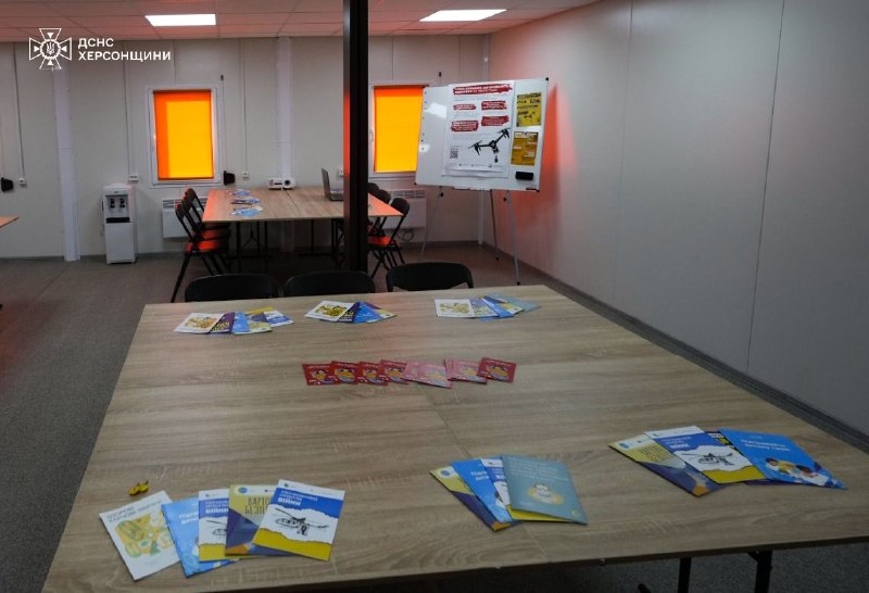 Херсонщині передали модульну будівлю для занять з безпеки життєдіяльності