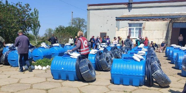 Червоний Хрест надав допомогу присадибним домогосподарствам