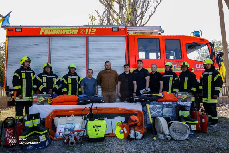 У Бериславському районі створили  підрозділи добровільної пожежної охорони