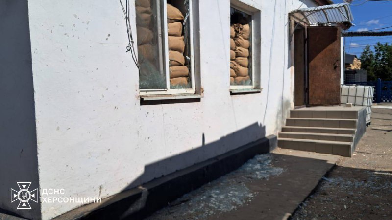 Російські війська завдали удару по підрозділу ДСНС у Білозерці