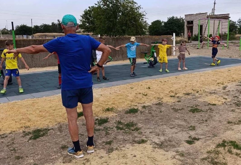 У Киселівці облаштували спортивний майданчик