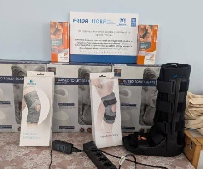 Херсонський медзаклад отримав реабілітаційне обладнання