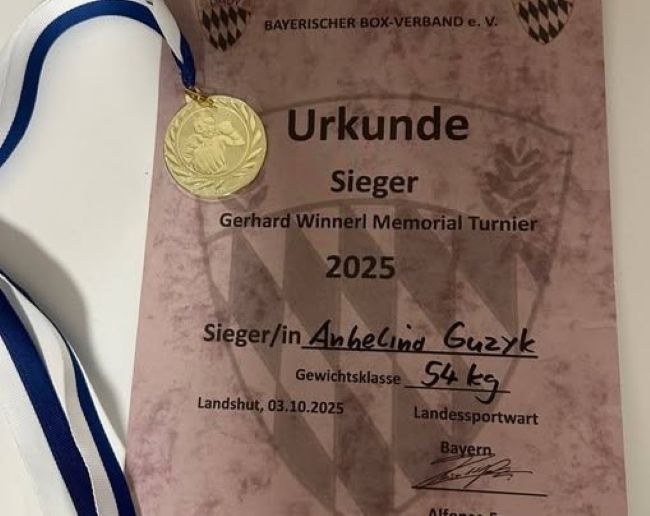 Спортсменка з Херсонщини здобула перемогу на турнірі з боксу в Німеччині
