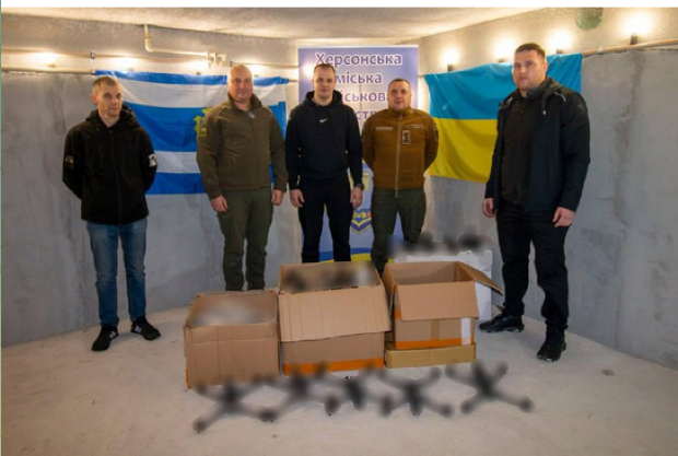 Підрозділи Нацгвардії на Херсонському напрямку отримали FPV-дрони