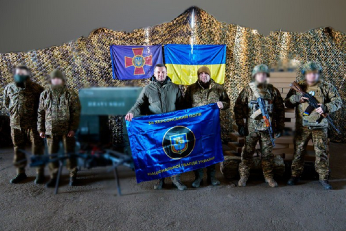 Новокаховська громада придбала для Нацгвардії безпілотники