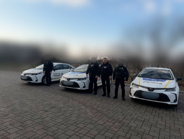 Патрульна поліція Херсонщини придбала службові автомобілі