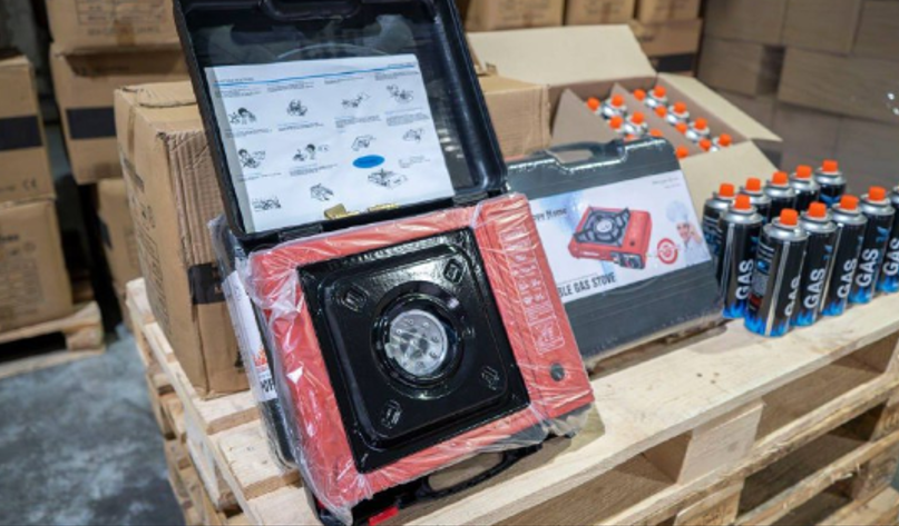 Херсонська громада отримала портативні газові плити від благодійників