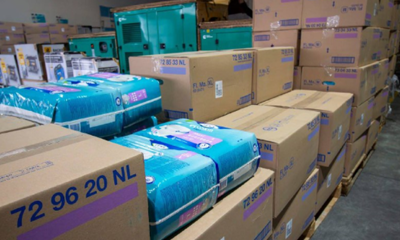 Перший транш гуманітарної допомоги надійшов до Херсона з Норвегії