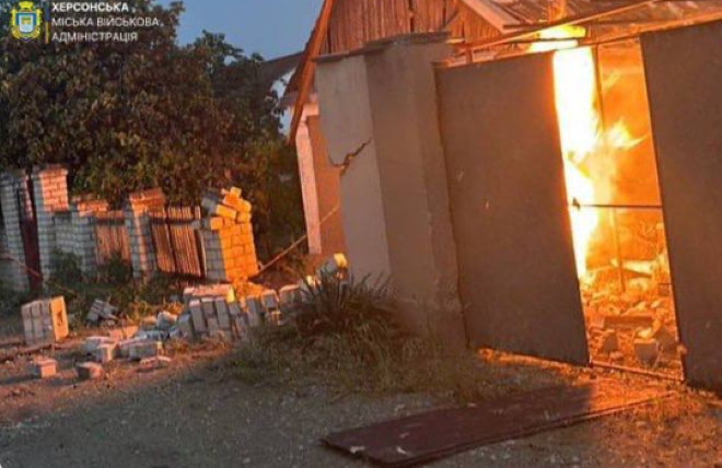 Ворог здійснив масований обстріл Комишан