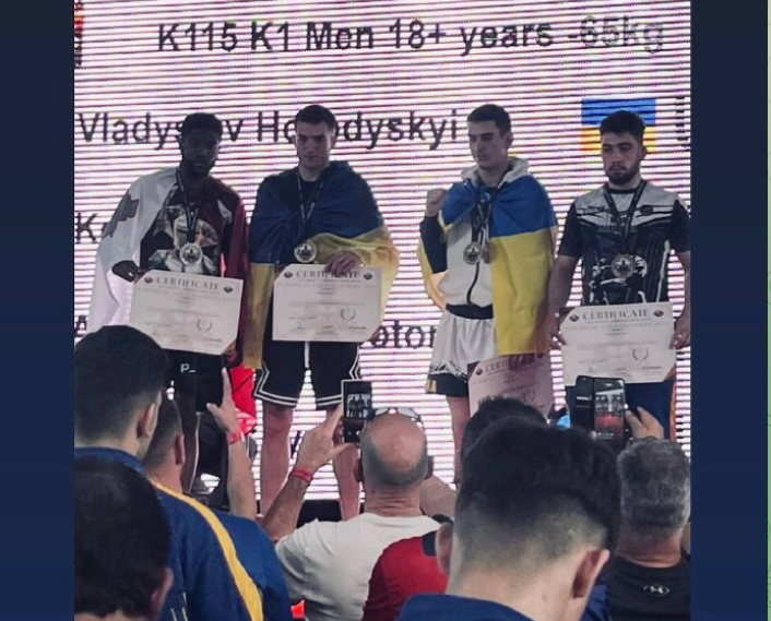 Херсонський спортсмен став чемпіоном Європи з кікбоксингу ІСКА
